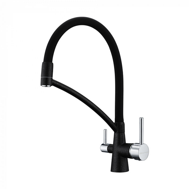 Смеситель для кухни Paulmark Siegen Si213111-308 черный