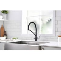 Смеситель для кухни Paulmark Siegen Si213111-418(BLM) черный металлик — 3