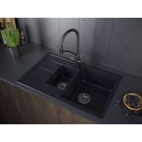 Смеситель для кухни Paulmark Siegen Si213111-418(BLM) черный металлик — 6