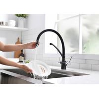 Смеситель для кухни Paulmark Siegen Si213111-418(BLM) черный металлик — 5