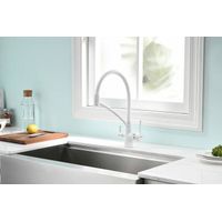 Смеситель для кухни Paulmark Siegen Si213111-431TW(WH) белый полностью — 2