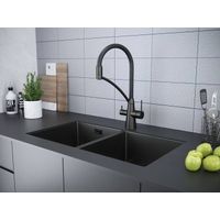 Смеситель для кухни Paulmark Siegen Si213111-GM вороненая сталь — 2