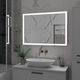 СИРИУС - 1000х700 Зеркало Led.сенсор на зеркале., холод.подсветка