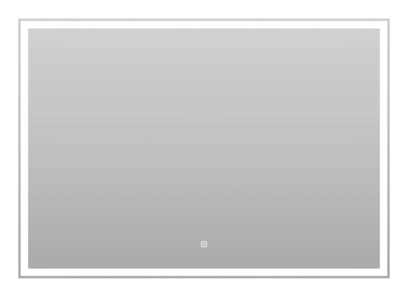 СИРИУС - 1000х700 Зеркало Led.сенсор на зеркале., холод.подсветка