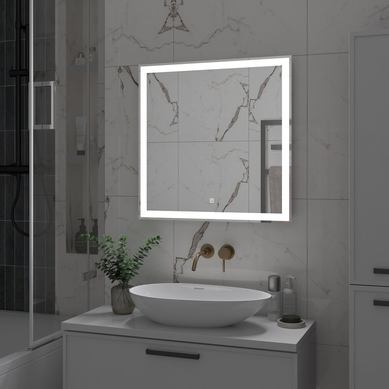 Зеркало Misty Сириус 700х700 Led холодная подсветка