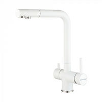 Смеситель для кухни Paulmark Skalen Sk213020-431 белый матовый — 1