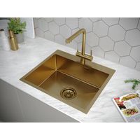 Смеситель для кухни Paulmark Skalen Sk213020-BG брашированное золото — 3