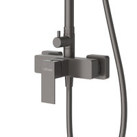 Душевая система Cezares SLIDER-CD-GM оружейная сталь — 3