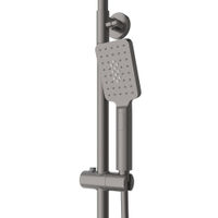 Душевая система Cezares SLIDER-CD-GM оружейная сталь — 4