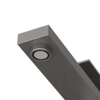 Смеситель для раковины Cezares SLIDER-LC-GM-W0 однорычажный без донного клапана (оружейная сталь) — 4