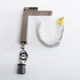 SLIDER-LC-IN-W0 Смеситель для накладной раковины однорычажный, без донного клапана, сатин