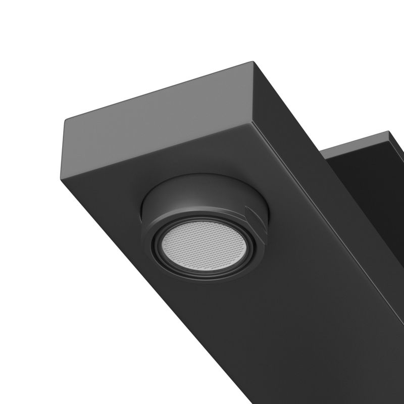 SLIDER-LS-NOP Смеситель для раковины однорычажный с донным клапаном, черный матовый