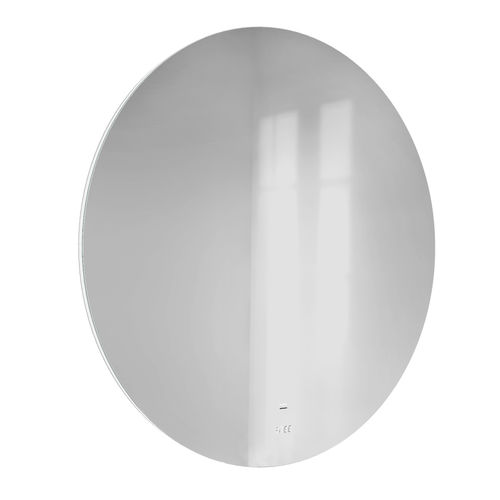 Зеркало Raval Solo 100 с подсветкой и часами / Solo.02.100/W/RL
