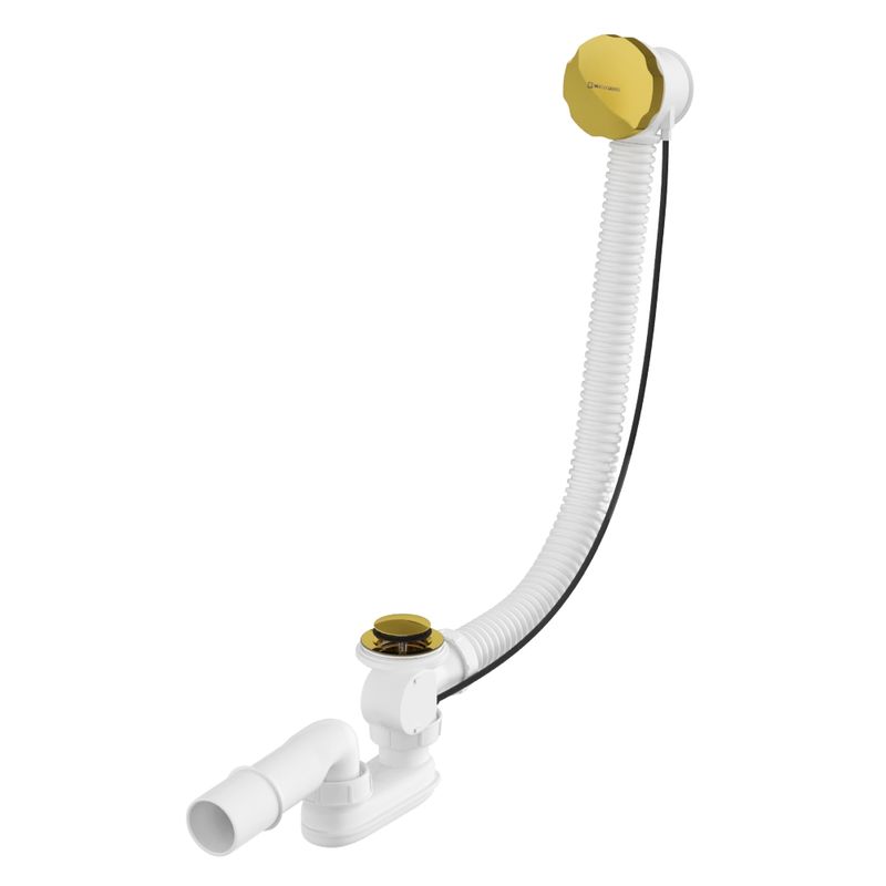 Сифон для ванны WHITECROSS 60 см SPWC60GL (золото)
