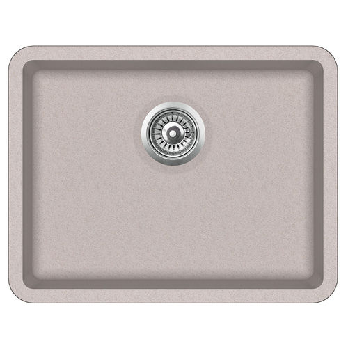 Кухонная мойка из искусственного камня AquaSanita Arca SQA 102 110 W beige