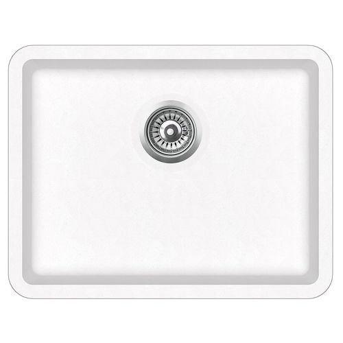 Кухонная мойка из искусственного камня AquaSanita Arca SQA 102 710 W alba