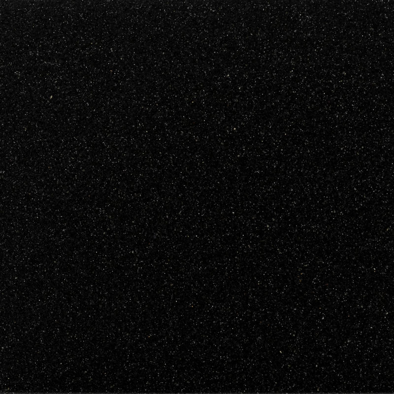 Кухонная мойка из искусственного камня AquaSanita Quadro SQQ 100 601 W black metallic