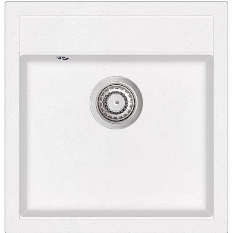 Кухонная мойка из искусственного камня AquaSanita Tesa SQT 100 710 W alba