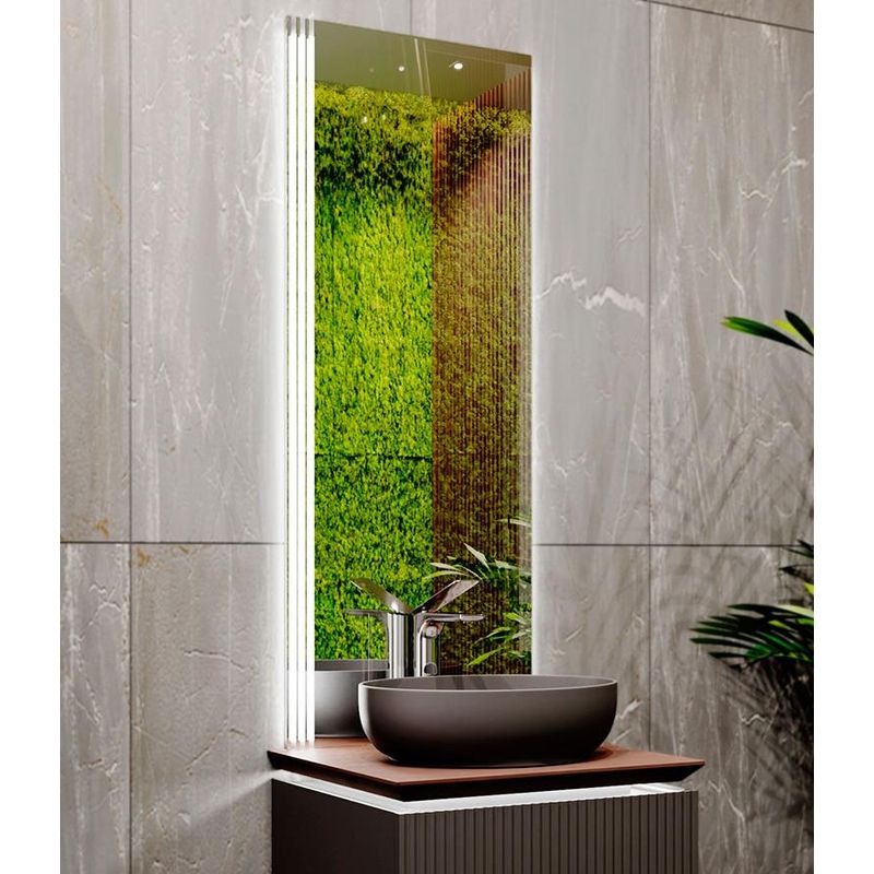 Зеркало Jorno Strong Str.02.57/P/A с диммируемой подсветкой и бесконтактным включателем