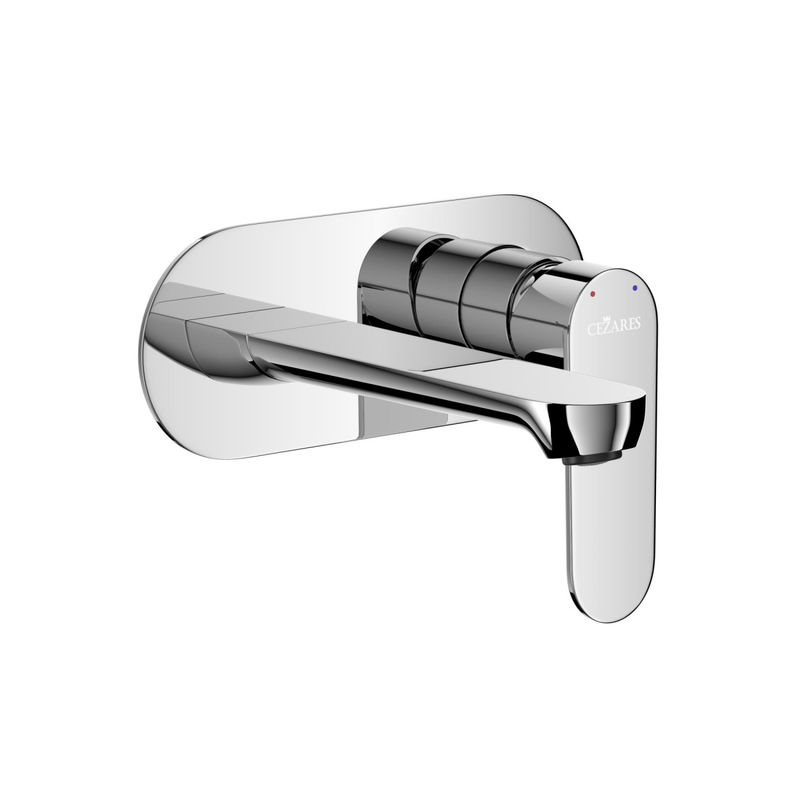 Смеситель скрытого монтажа для раковины Cezares STYLUS-BLI1-01-W0 с внутренней частью без донного клапана (хром)