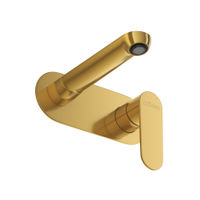 Смеситель скрытого монтажа для раковины Cezares STYLUS-BLI1-BORO-W0 с внутренней частью без донного клапана (брашированное золото) — 3