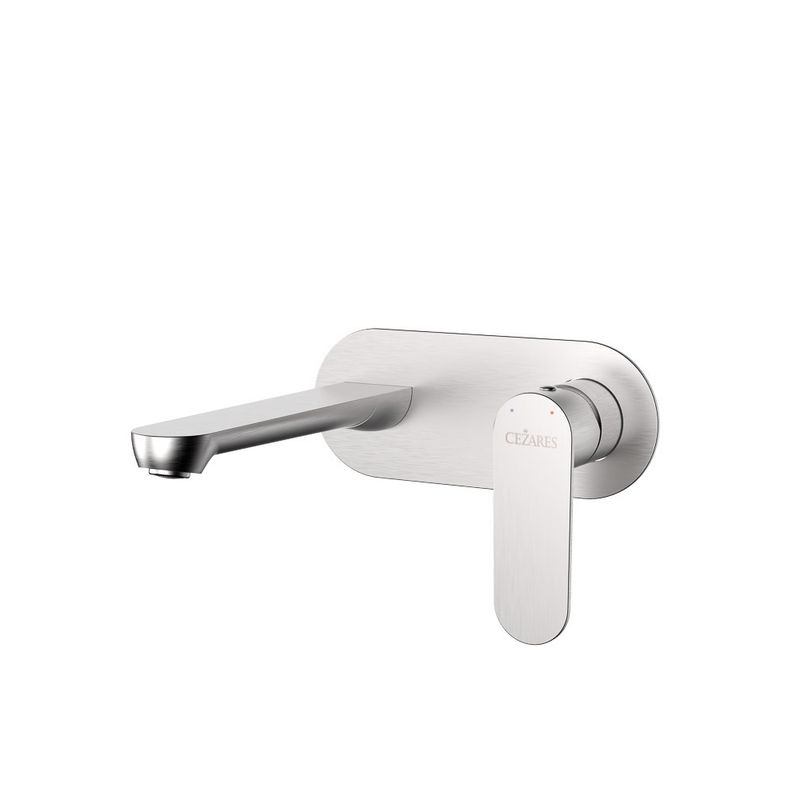 Смеситель скрытого монтажа для раковины Cezares STYLUS-BLI1-IN-W0 с внутренней частью без донного клапана (сатин)