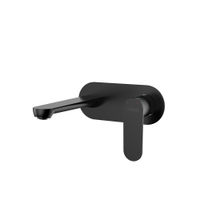 Смеситель скрытого монтажа для раковины Cezares STYLUS-BLI1-NOP-W0 с внутренней частью без донного клапана (черный матовый) — 1