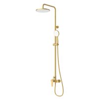 Душевая система Cezares STYLUS-CD-BORO брашированное золото — 1