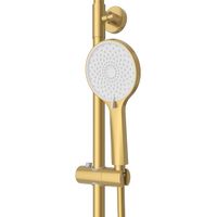 Душевая система Cezares STYLUS-CD-BORO брашированное золото — 4