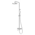 STYLUS-CVD-01 Душевая стойка со смесителем и изливом, хром
