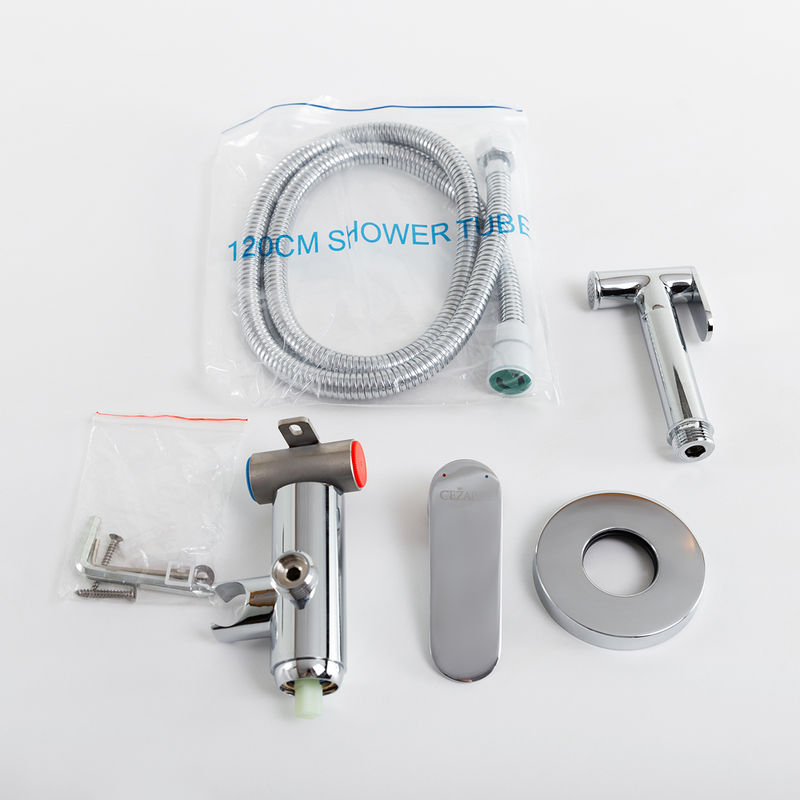 Встраиваемый гигиенический душ Cezares STYLUS-DIF-01 хром