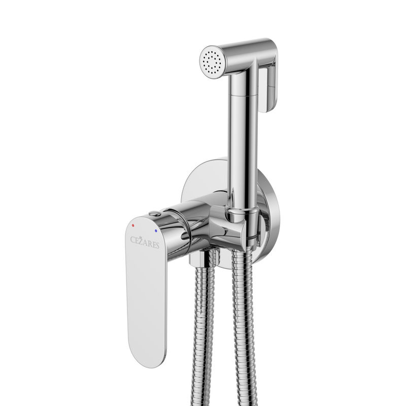Встраиваемый гигиенический душ Cezares STYLUS-DIF-01 хром