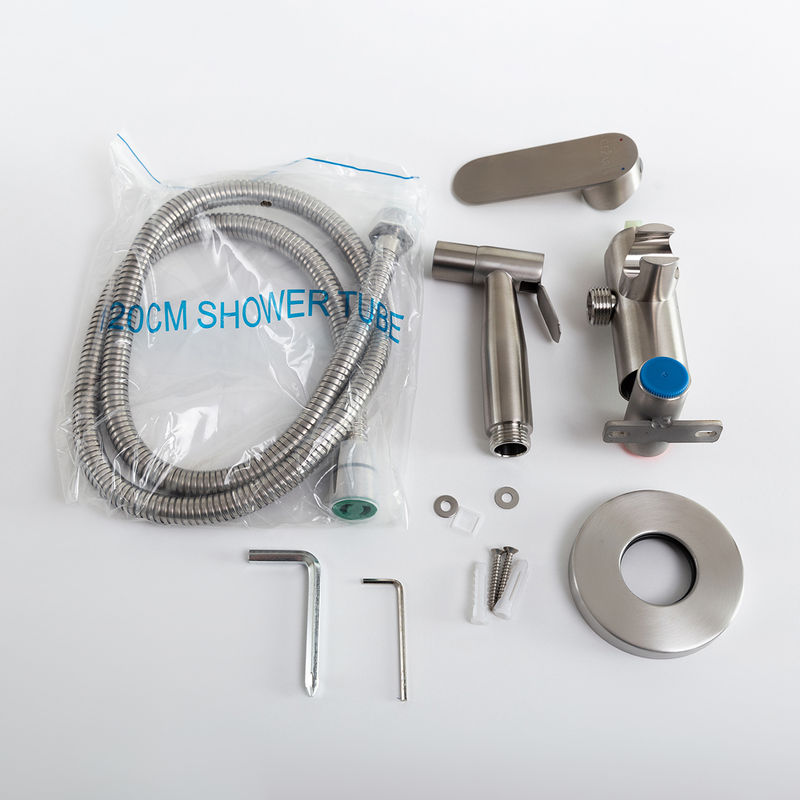 Встраиваемый гигиенический душ Cezares STYLUS-DIF-IN сатин