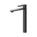 STYLUS-LC-NOP-W0 Смеситель для накладной раковины однорычажный, без донного клапана, черный матовый