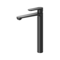 Смеситель для раковины Cezares STYLUS-LC-NOP-W0 однорычажный без донного клапана (черный матовый) — 1