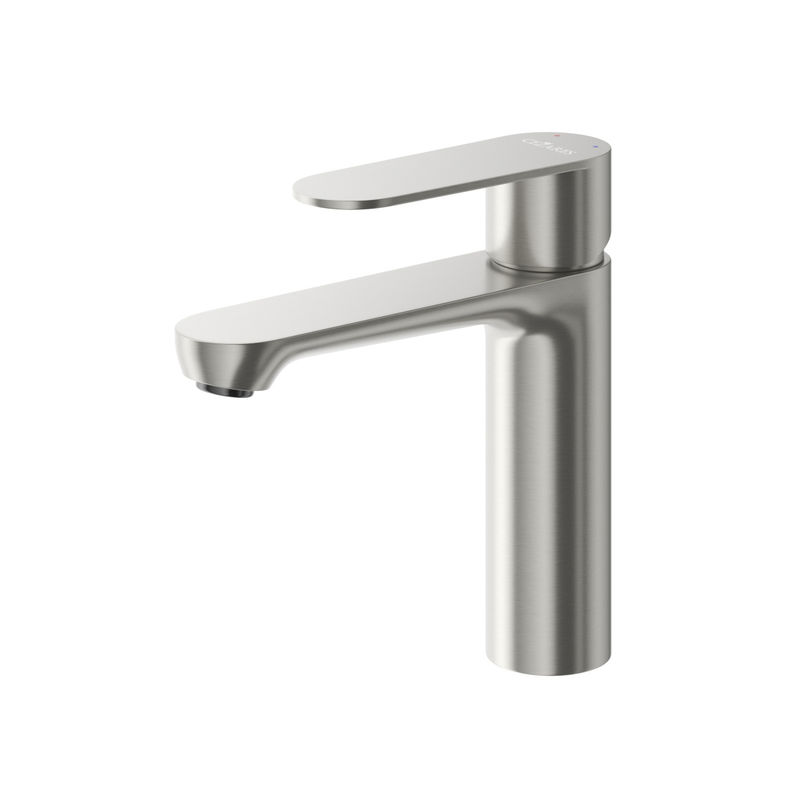 Смеситель для раковины Cezares STYLUS-LS-IN однорычажный с донным клапаном (сатин)