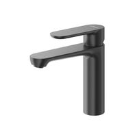 Смеситель для раковины Cezares STYLUS-LS-NOP однорычажный с донным клапаном (черный матовый) — 1