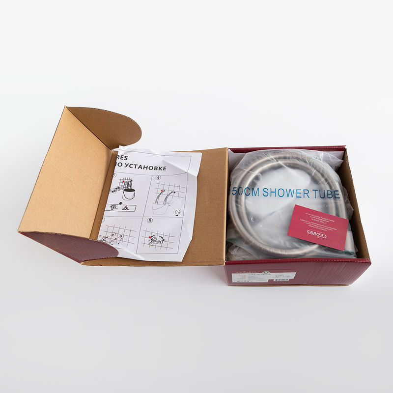 Смеситель для ванны Cezares STYLUS-VD-IN однорычажный в комплекте с ручным душем, шлангом и держателем (сатин)