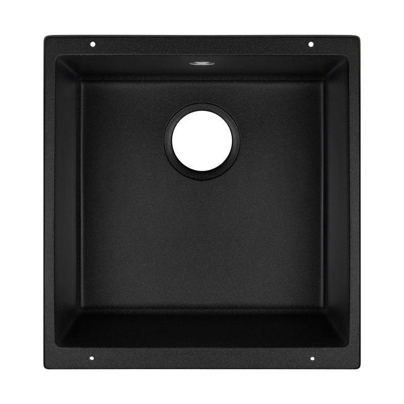 Кухонная мойка из искусственного камня ZorG Subline 40 черный опал