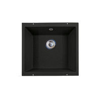 Кухонная мойка из искусственного камня ZorG Subline 40 черный опал — 4