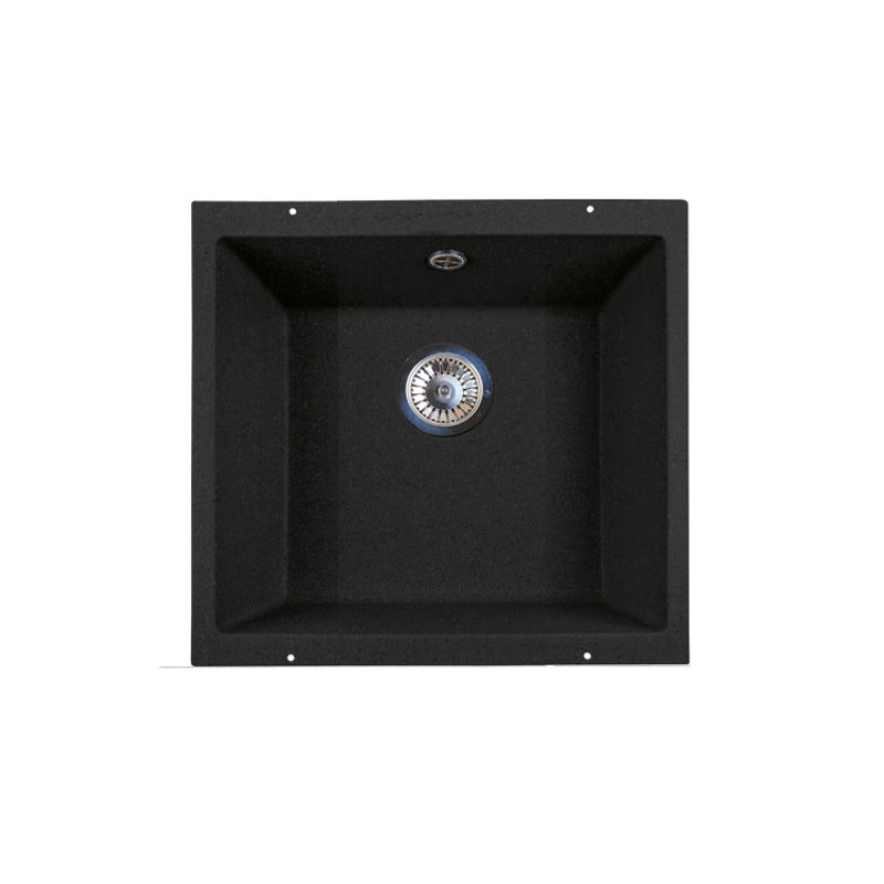 Кухонная мойка из искусственного камня ZorG Subline 40 черный опал