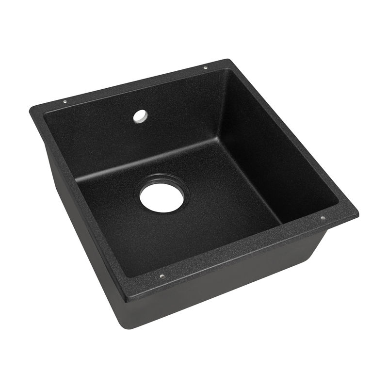 Кухонная мойка из искусственного камня ZorG Subline 40 черный опал