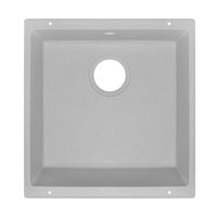 Кухонная мойка из искусственного камня ZorG Subline 40 серый жемчуг — 2