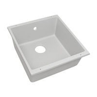 Кухонная мойка из искусственного камня ZorG Subline 40 серый жемчуг — 1