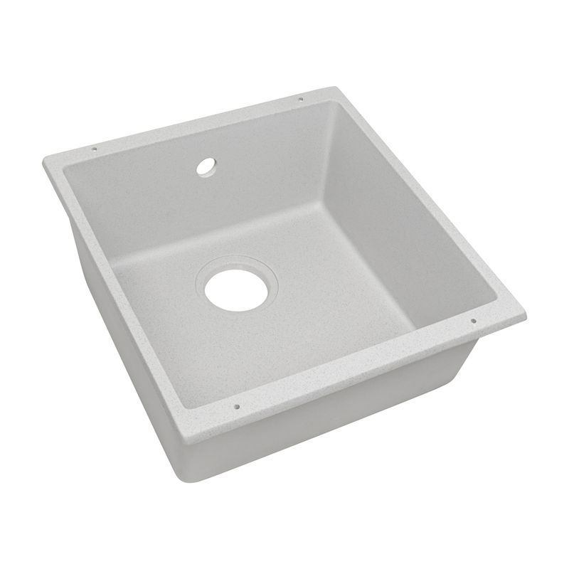 Кухонная мойка из искусственного камня ZorG Subline 40 серый жемчуг