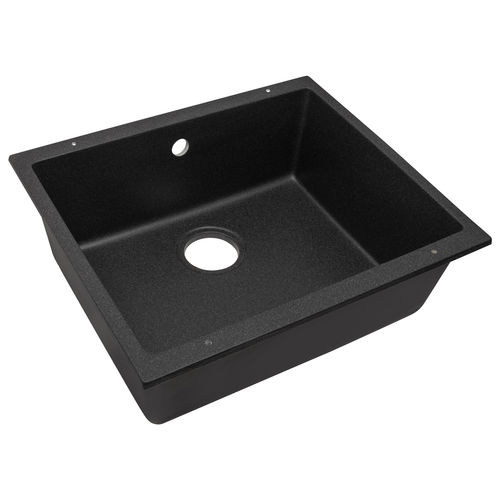 Кухонная мойка из искусственного камня ZorG Subline 50 черный опал