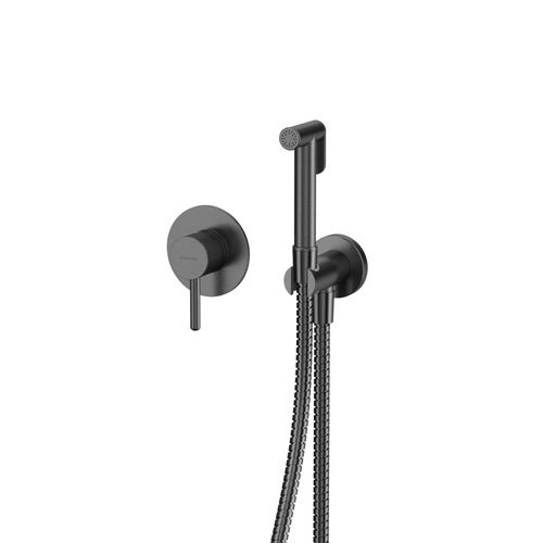 Встраиваемый гигиенический душ WHITECROSS Y SYSYBI1GM (оружейная сталь)