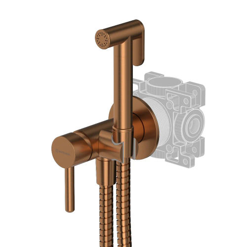 Встраиваемый гигиенический душ WHITECROSS Y SYSYBI2CPB (брашированная медь)