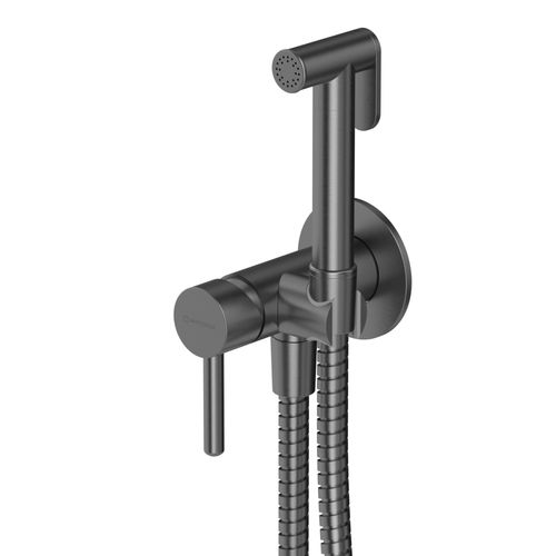 Встраиваемый гигиенический душ WHITECROSS Y SYSYBI2GM (оружейная сталь)