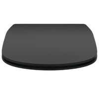 Сиденье для унитаза Ideal Standard Tesi Soft-close T3527V3 черный матовый — 2